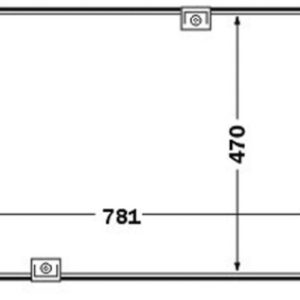 Radiator racire motor OPEL VIVARO A bus (X83) 2.5 CDTI (F7, J7, A07) diesel 114 cai MAHLE ORIGINAL CR 1505 000S