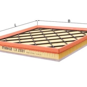 Filtru aer OPEL CASCADA (W13) 2.0 CDTI (67) diesel 165 cai MAHLE ORIGINAL LX 2881