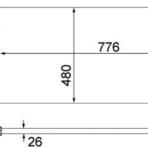 Radiator racire motor OPEL MOVANO B bus (X62) 2.3 CDTI FWD (JV) diesel 125 cai MAHLE ORIGINAL CR 1771 000P