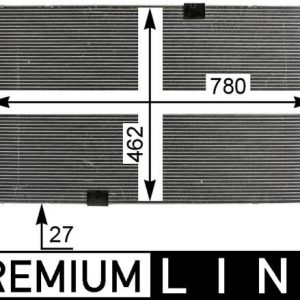 Radiator racire motor OPEL VIVARO A platou / sasiu (X83) 2.0 CDTI diesel 90 cai MAHLE ORIGINAL CR 19 000P