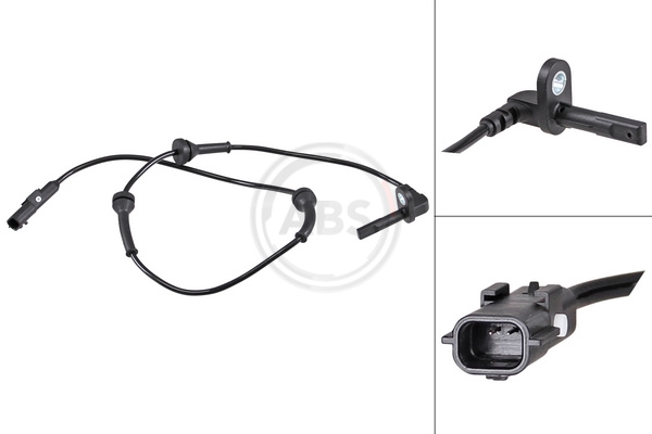 Senzor turatie roata OPEL MOVANO B platou / sasiu (X62) 2.3 CDTI RWD (EV, HV, UV) diesel 131 cai ABS 32077