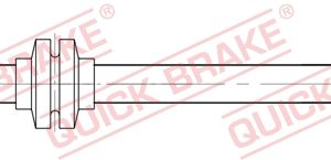 Furtun frana OPEL MOVANO B bus (X62) 2.3 CDTI FWD (JV) diesel 125 cai QUICK BRAKE 32.133