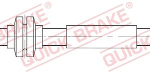 Furtun frana OPEL MOVANO B bus (X62) 2.3 CDTI FWD (JV) diesel 101 cai QUICK BRAKE 32.218