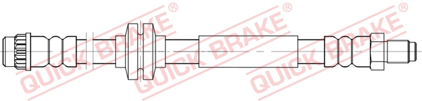 Furtun frana OPEL MOVANO B bus (X62) 2.3 CDTI FWD (JV) diesel 170 cai QUICK BRAKE 32.218