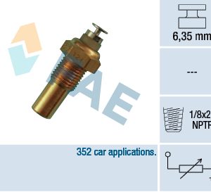 Senzor temperatura lichid de racire OPEL COMBO Autoutilitara/limuzina spatioasa (71_) 1.4 benzina 60 cai FAE 32230
