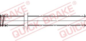 Furtun frana OPEL VIVARO A bus (X83) 2.5 CDTI (F7, J7, A07) diesel 146 cai QUICK BRAKE 32.513