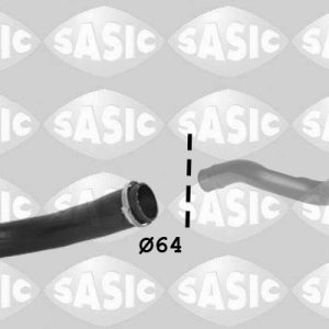 Furtun aer supraalimentare OPEL MOVANO B bus (X62) 2.3 CDTI FWD (JV) diesel 146 cai SASIC 3334055
