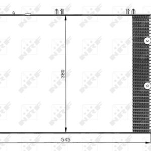 Condensator climatizare OPEL COMBO Autoutilitara/limuzina spatioasa 1.7 DI 16V diesel 65 cai NRF 35529