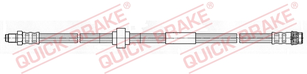Furtun frana OPEL VIVARO B caroserie (X82) 1.6 CDTI (05) diesel 95 cai QUICK BRAKE 35.912