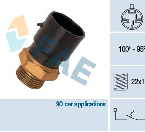 Comutator temperatura ventilator radiator OPEL COMBO Autoutilitara/limuzina spatioasa (71_) 1.7 D diesel 60 cai FAE 36190