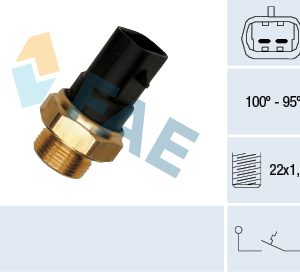 Comutator temperatura ventilator radiator OPEL COMBO Autoutilitara/limuzina spatioasa (71_) 1.4 benzina 60 cai FAE 37280