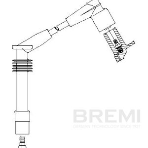 Fisa bujii OPEL COMBO Autoutilitara/limuzina spatioasa (71_) 1.2 benzina 45 cai BREMI 379/43