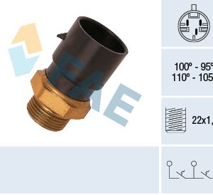 Comutator temperatura ventilator radiator OPEL COMBO Autoutilitara/limuzina spatioasa (71_) 1.7 D diesel 60 cai FAE 38030