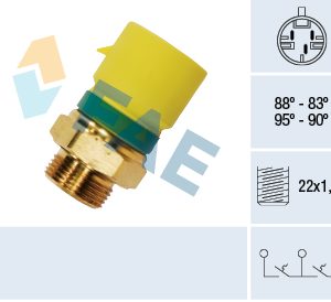 Comutator temperatura ventilator radiator OPEL COMBO Autoutilitara/limuzina spatioasa (71_) 1.7 D diesel 60 cai FAE 38210