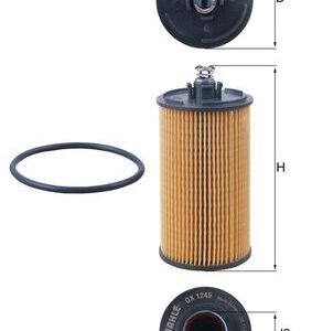 Filtru ulei OPEL MOKKA / MOKKA X (J13) 1.6 (_76) benzina 116 cai KNECHT OX 1245D