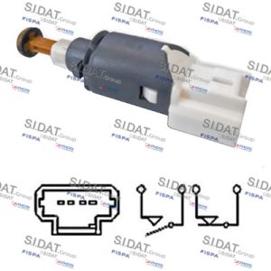 Comutator lumini frana OPEL MOVANO B bus (X62) 2.3 CDTI FWD (JV) diesel 101 cai SIDAT 5.140096