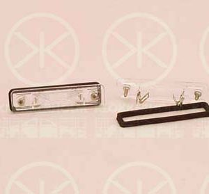 Iluminare numar de circulatie OPEL COMBO Tour 1.6 benzina 84 cai KLOKKERHOLM 50510850