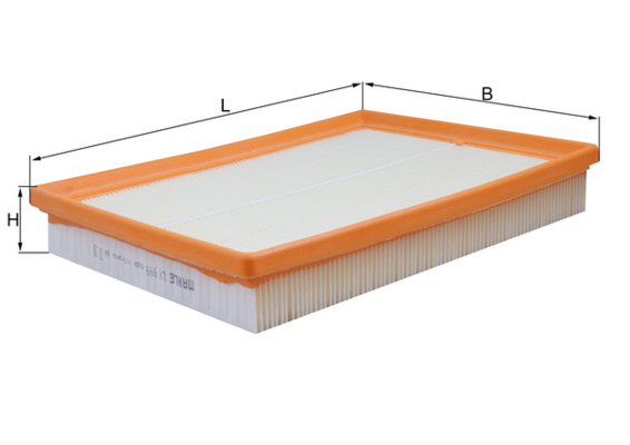 Filtru aer OPEL COMBO Autoutilitara/limuzina spatioasa 1.7 CDTI 16V diesel 101 cai MAHLE ORIGINAL LX 999