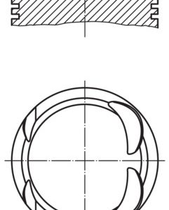 Piston OPEL VIVARO A platou / sasiu (X83) 2.0 16V benzina 120 cai MAHLE ORIGINAL 021 PI 00117 000