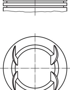 Piston OPEL COMBO Autoutilitara/limuzina spatioasa 1.6 CNG 16V Benzina/Gaz metan (GNC) 97 cai MAHLE ORIGINAL 012 23 03