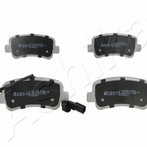 Placute frana OPEL MOVANO B caroserie (X62) 2.3 CDTI RWD (FV) diesel 125 cai ASHIKA 51-01-108