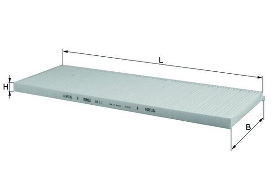 Filtru polen OPEL COMBO Autoutilitara/limuzina spatioasa (71_) 1.2 benzina 45 cai KNECHT LA 11