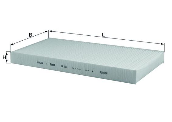 Filtru polen OPEL COMBO Tour 1.6 benzina 87 cai KNECHT LA 117