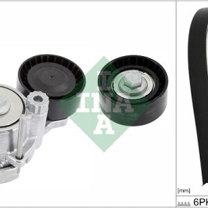 Set curea transmisie cu caneluri OPEL MOKKA / MOKKA X (J13) 1.6 CDTI (_76) diesel 136 cai INA 529 0311 10