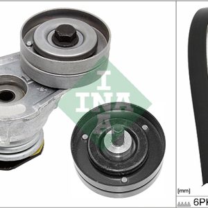 Set curea transmisie cu caneluri OPEL COMBO Autoutilitara/limuzina spatioasa 1.7 DTI 16V diesel 75 cai INA 529 0345 10