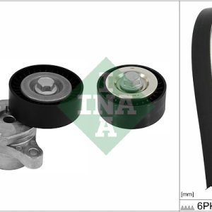 Set curea transmisie cu caneluri OPEL CASCADA (W13) 2.0 CDTI (67) diesel 170 cai INA 529 0448 10