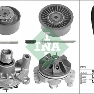 Set pompa apa + curea dintata OPEL MOVANO A caroserie (X70) 2.5 DTi (FD) diesel 99 cai INA 530 0198 30