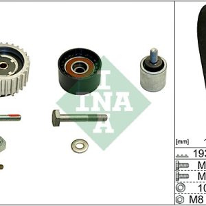 Kit distributie OPEL CASCADA (W13) 2.0 CDTI (67) diesel 194 cai INA 530 0619 10