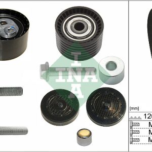 Kit distributie OPEL VIVARO A platou / sasiu (X83) 2.0 16V benzina 120 cai INA 530 0638 10