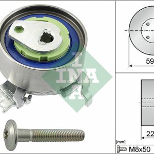 Rola intinzator curea distributie OPEL COMBO Tour 1.6 CNG Benzina/Gaz metan (GNC) 97 cai INA 531 0518 30