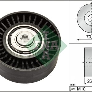 Rola ghidare / conducere curea transmisie OPEL COMBO Tour (X12) 1.6 CDTI (C26, D26, E26, C05) diesel 105 cai INA 532 0505 10