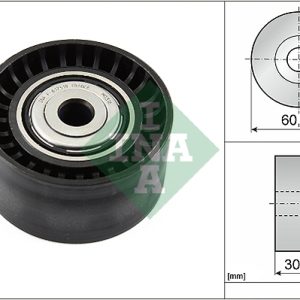 Rola ghidare / conducere curea transmisie OPEL MOVANO B bus (X62) 2.3 CDTI FWD (JV) diesel 170 cai INA 532 0534 10