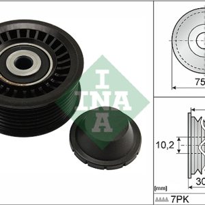 Rola ghidare / conducere curea transmisie OPEL MOVANO B caroserie (X62) 2.3 CDTI FWD (FV) diesel 170 cai INA 532 0668 10