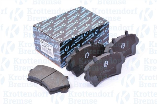 Placute frana OPEL MOVANO A platou / sasiu (X70) 2.8 DTI (ED, HD, UD0, UD4) diesel 114 cai KROTTENDORF KRO1442