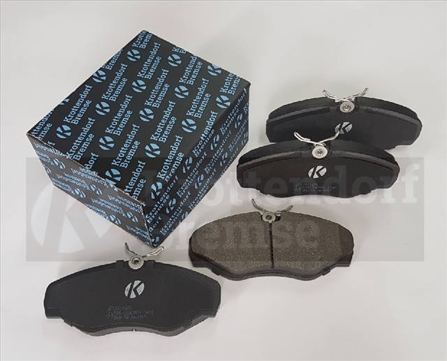 Placute frana OPEL VIVARO A caroserie (X83) 1.9 DI (F7) diesel 80 cai KROTTENDORF KRO1478