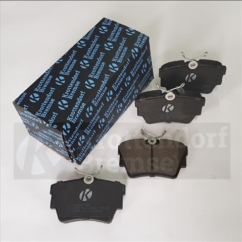 Placute frana OPEL VIVARO B platou / sasiu (X82) 1.6 CDTI (03) diesel 120 cai KROTTENDORF KRO1479