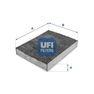 Filtru polen OPEL VIVARO B caroserie (X82) 1.6 CDTI (05) diesel 95 cai UFI 54.234.00