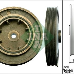 Fulie curea arbore cotit OPEL MOVANO A bus (X70) 1.9 DTI (JD) diesel 82 cai INA 544 0101 10