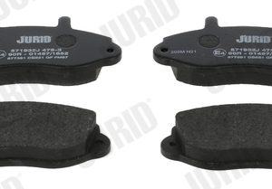 Placute frana OPEL MOVANO A platou / sasiu (X70) 2.8 DTI (ED, HD, UD0, UD4) diesel 114 cai JURID 571932J