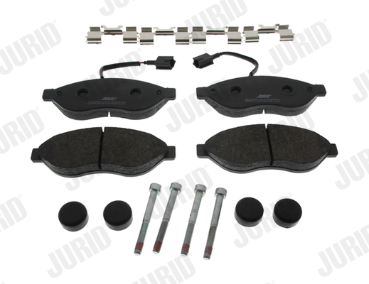 Placute frana OPEL MOVANO C platou / sasiu (U9) 2.2 D diesel 165 cai JURID 573848J