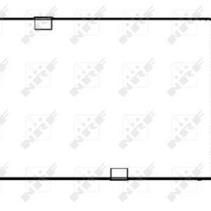 Radiator racire motor OPEL VIVARO A caroserie (X83) 2.5 DTI (F7) diesel 135 cai NRF 58331