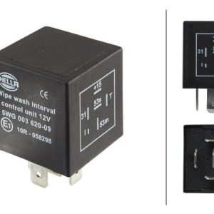 Releu temporizare stergator parbriz OPEL COMBO Autoutilitara/limuzina spatioasa (71_) 1.4 benzina 60 cai HELLA 5WG 003 620-091