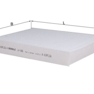 Filtru polen OPEL VIVARO B bus (X82) 1.6 CDTI (06) diesel 121 cai KNECHT LA 686