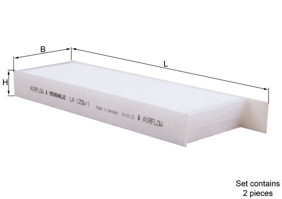 Filtru polen OPEL MOKKA 1.2 (76) benzina 101 cai KNECHT LA 1256/1/S