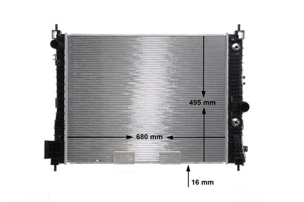 Radiator racire motor OPEL MOKKA / MOKKA X (J13) 1.6 CDTI (_76) diesel 110 cai MAHLE ORIGINAL CR 2263 000S