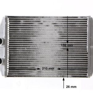 Schimbator caldura incalzire habitaclu OPEL MOVANO B caroserie (X62) 2.3 CDTI RWD (FV) diesel 101 cai MAHLE ORIGINAL AH 275 000S